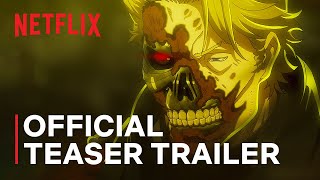 TERMINATOR ZERO  Official Teaser Trailer  Netflix Anime [upl. by Luapleahcim]