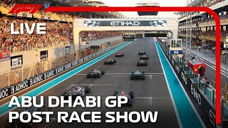 F1 LIVE Abu Dhabi Grand Prix Post Race Show [upl. by Mazonson]