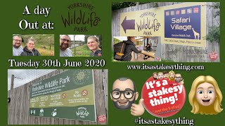 Yorkshire Wildlife Park  After Lockdown  Pre Bookings only  June 2020  itsastakesything [upl. by Woodsum197]