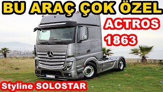 ACTROS L 1863 STYLE LINE  SOLO STAR PAKET  TIR TANITIM İNCELEME [upl. by Stefanie]