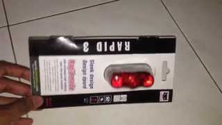 Unboxing CatEye Rapid 3 TLLD630R Lamp [upl. by Jaymee]