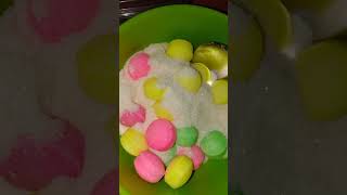 Mothballs and mothballs powder 🤤🍡🤍🥺 satisfying [upl. by Ailak869]