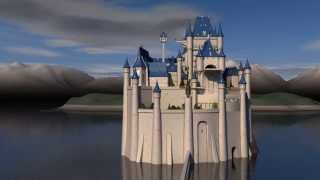 Castle of Cagliostro 3D model 360 test [upl. by Cleveland293]