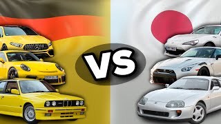 Germany VS Japan  Car Comparison [upl. by Nylecoj680]