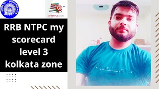 ntpc score card  ntpc kolkata score card  rrb kolkata ntpc result score card [upl. by Kappel824]