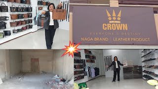 quotCROWNquot Naga Brand in Mokokchung Opening Our New Shop [upl. by Vashtia]