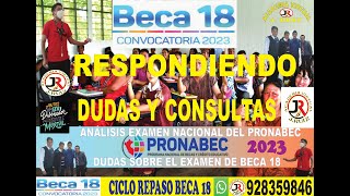 BECA 18 RESPONDIENDO PREGUNTAS SOBRE LO QUE NECESITO PARA EL EXAMEN Y PASAR A LA SIGUIENTE ETAPA [upl. by Nemracledairam]