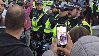 North finchley chants of fk the EDL metpolice [upl. by Eikcir850]