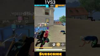 Free Fire 1Vs3 🥺😡 gaming garenafreefire shortvideos trendingshorts youtubeshorts [upl. by Ellennahc742]