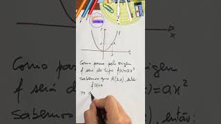 🧐 Função quadrática parte I 🔍 matematica nunorosario matematicaonline matematicadivertida [upl. by Anertak]