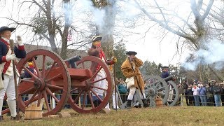 In annual tradition Washingtons crossing is brought to life [upl. by Alrahc920]