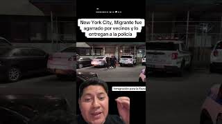 INMIGRANTE EN NEW YORK DE LO QUE VIENEN A PEDIR ASILO [upl. by Fiden]