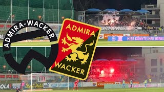 Floridsdorfer AC  FC Admira Wacker  Choreo amp Pyro  Auswärtssupport  Gate 2 Admira  17032023 [upl. by Martella250]