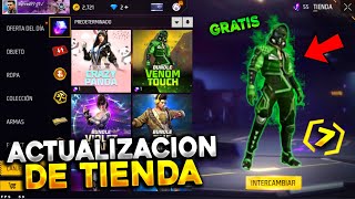 ACTUALIZACION TIENDA CUBO MAGICO 7 ANIVERSARIO FREE FIRE  NUEVAS SKINS GRATIS DE FREE FIRE [upl. by Aidnac]