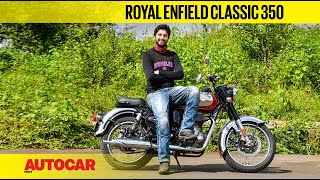 2021 Royal Enfield Classic 350 review ft Meteor 350  Oldschool done right  Ride  Autocar India [upl. by Yokoyama]