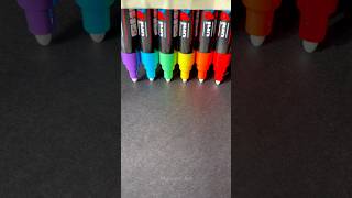 Satisfying Markers 🤔😱 shorts craft art drawing crafts satisfying [upl. by Mashe385]