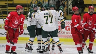 Womens Hockey Vermont vs McGill 92917 [upl. by Dymphia]