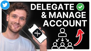 How To Let Other Users Manage Your Twitter Account  Delegate Twitter Account [upl. by Noraa]