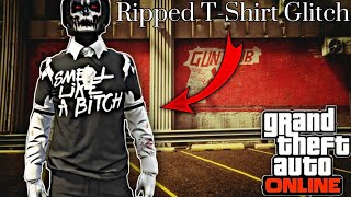 How To Get The RIPPED SHIRT Glitch In Gta 5 Online NO TRANSFER GLITCH  CLOTHING GLITCHES [upl. by Sue]