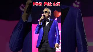 Maestro Andrea Bocelli 🎶 🎵 Vivo Per Lei 🎶 🎵 [upl. by Cichocki771]