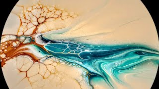 Azula Gorgeous Abstract Fluid Art  acrylicpouring tlp fluidart abstractart benevolence [upl. by Nosreve526]