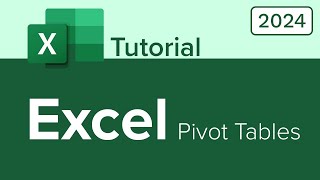 Excel Pivot Tables Tutorial [upl. by Tinor670]