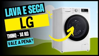 💰 Lava e Seca Roupas LG Thinq 14 Kg [upl. by Anirrok]