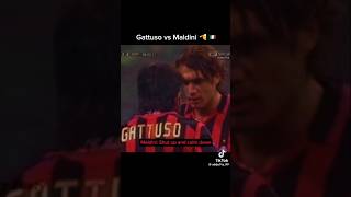 Gattuso 😡👿 VS Maldini 😈💀😎 shorts 2018 youtube [upl. by Ardnalac154]