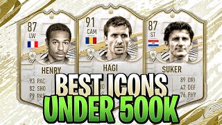 THE BEST CHEAP ICONS UNDER 500K COINS FIFA 21 [upl. by Merfe]