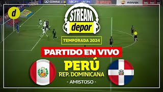 PERÚ 4  1 REPÚBLICA DOMINICANA ⚽ AMISTOSO INTERNACIONAL  Goles Resumen Comentarios y Reacción [upl. by Wieche]