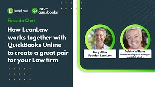 How LeanLaw works together with QuickBooks Online to create a great pair for your Law firm [upl. by Gilchrist306]