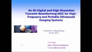 An alldigital and highresolution transmitbeamforming asic for highfrequency and portable ultr [upl. by Etnuad390]