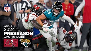 Tampa Bay Buccaneers vs Jacksonville Jaguars  2024 Preseason Week 2 Game Highlights [upl. by Chickie]