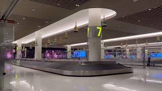 Arrival Hall New Terminal 2 of Kempegowda International Airport Bangalore  T2 BLR  Beautiful View [upl. by Ynitsed]