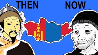 Mongolia THEN vs NOW [upl. by Ibloc]