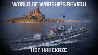 WoWS HSF Harekaze Concealment AND Gunpower [upl. by Toffic]