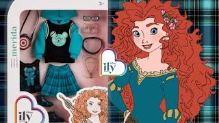 Merida 🐻🏹 Disney ILY 4Ever Inspired Accessory Set Review 🎯💙 [upl. by Anahsal]