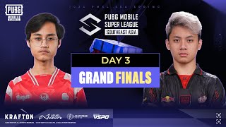 ID PUBG MOBILE SUPER LEAGUE SEA SPRING 2024 GRAND FINALS DAY 3 FT BTR AE VPE TALN DX RRQ [upl. by Hanser]