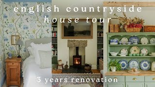 Georgian English Country House Tour  3 Years Renovating ep1 [upl. by Eilegna]