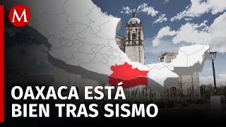 Protección Civil de Oaxaca no reporta daños tras sismo en Matías Romero [upl. by Warms]