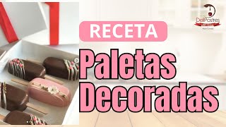 Curso Online  Taller de paletas decoradas  REPOSTERÍA PARA PRINCIPIANTES [upl. by Annoled]