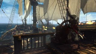 Assassins Creed 4 Black Flag Gameplay Trailer  FIRST REAL GAMEPLAY AC4 World Premiere Official [upl. by Sylera]