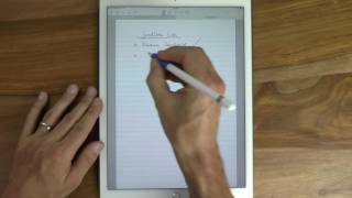 Handschrift auf dem iPad Neue Funktionen in GoodNotes 410 [upl. by Brendan]