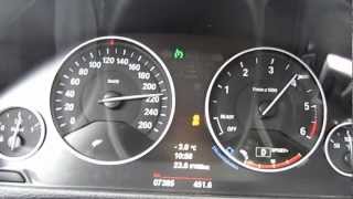 BMW 330d F30 100  240 kmh [upl. by Darya]