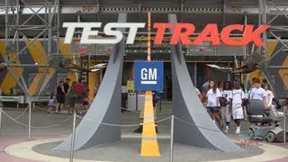 Test Track Tribute  Full ride queue preshow and postshow at Epcot [upl. by Ysabel]