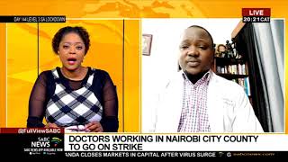 Over 300 Kenyan doctors to down tools over salaries poor working conditions Dr Dennis Miskella [upl. by Chuah]