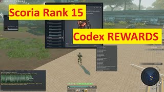 Scoria Codex Rank 15 Rewards and few Level ups [upl. by Irvine]