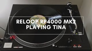 Reloop RP4000 MK2 Playing Tina [upl. by Aimehs]