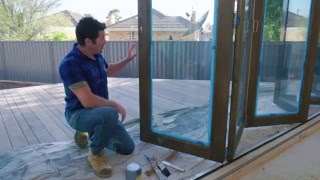 The Home Team Season 2  Staining Bi Folds Doors Part 2 [upl. by Sidonie66]