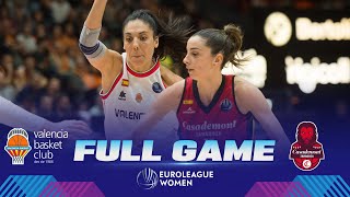 Valencia Basket Club v Casademont Zaragoza  Full Basketball Game  EuroLeague Women 202324 [upl. by Ahcatan]